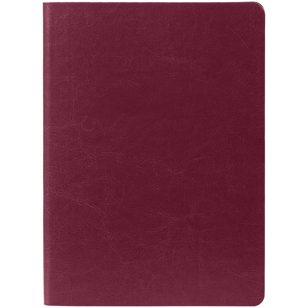 Ежедневник Nebraska Flex, недатированный, бордовый с серебристым / Миниатюра WWW (1000)