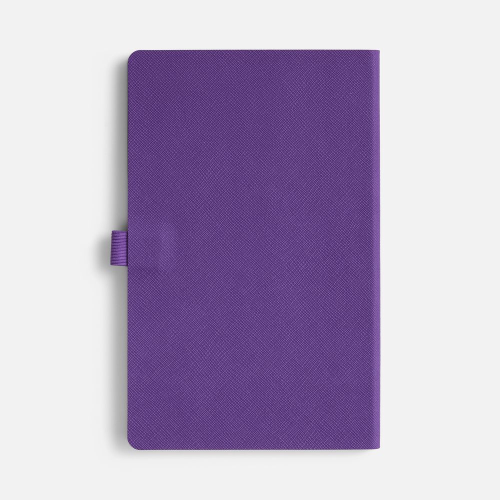 Ежедневник Lungo, недатированный, фиолетовый / Миниатюра WWW (1000)