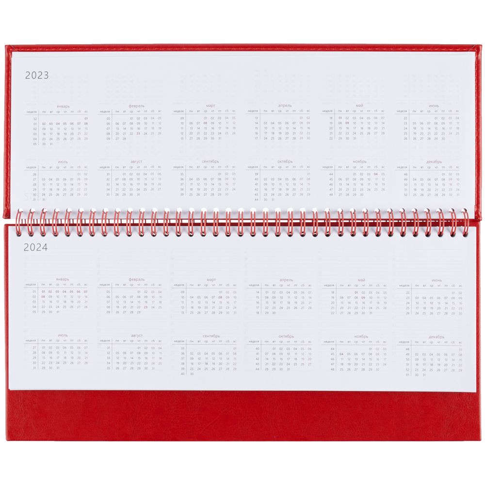 Планинг Nebraska, недатированный, красный / Миниатюра WWW (1000)