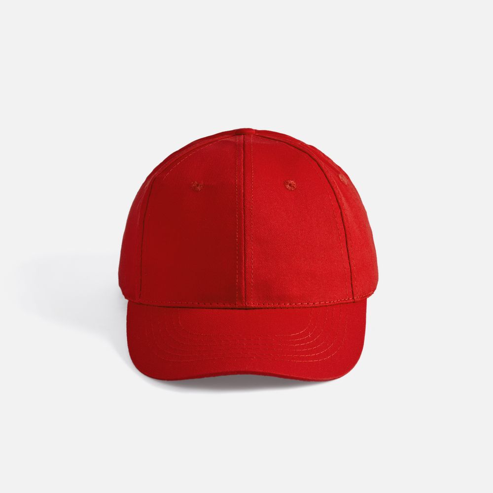 Бейсболка Apollo, красная / Миниатюра WWW (1000)