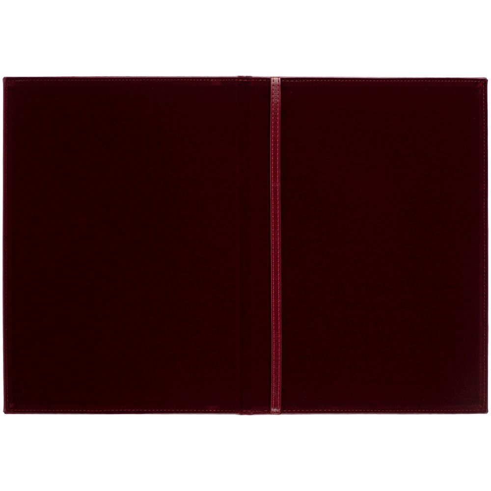 Папка адресная Nebraska, бордовая / Миниатюра WWW (1000)