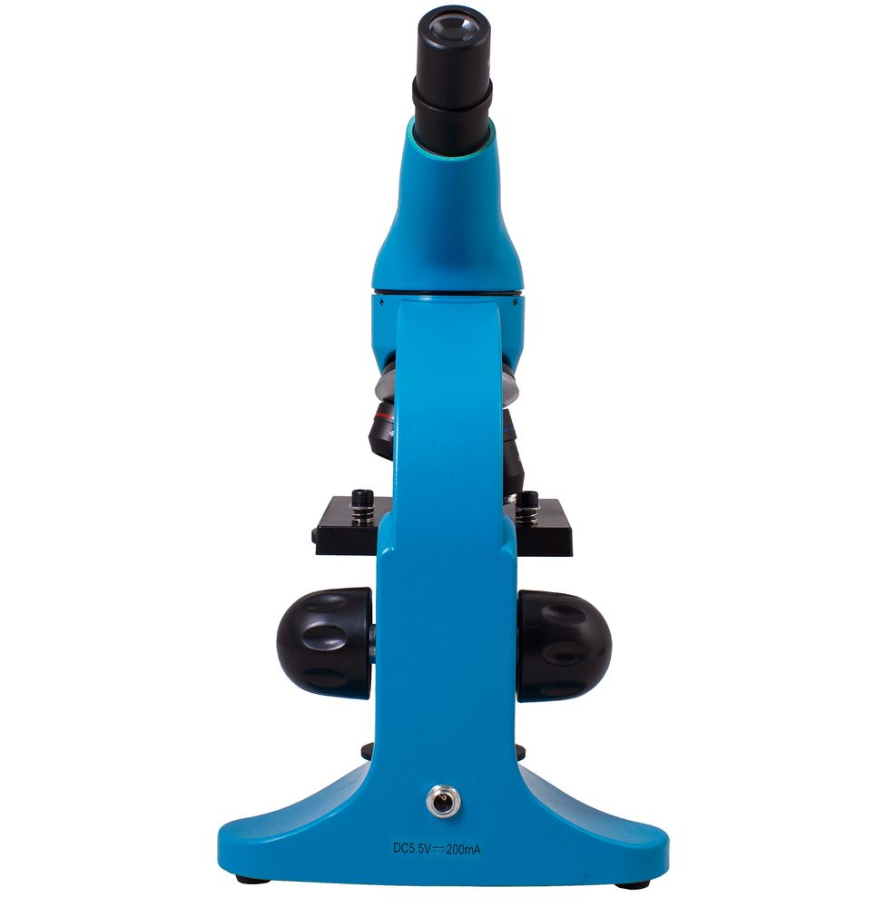 Монокулярный микроскоп Rainbow 50L с набором для опытов, голубой / Миниатюра WWW (1000)