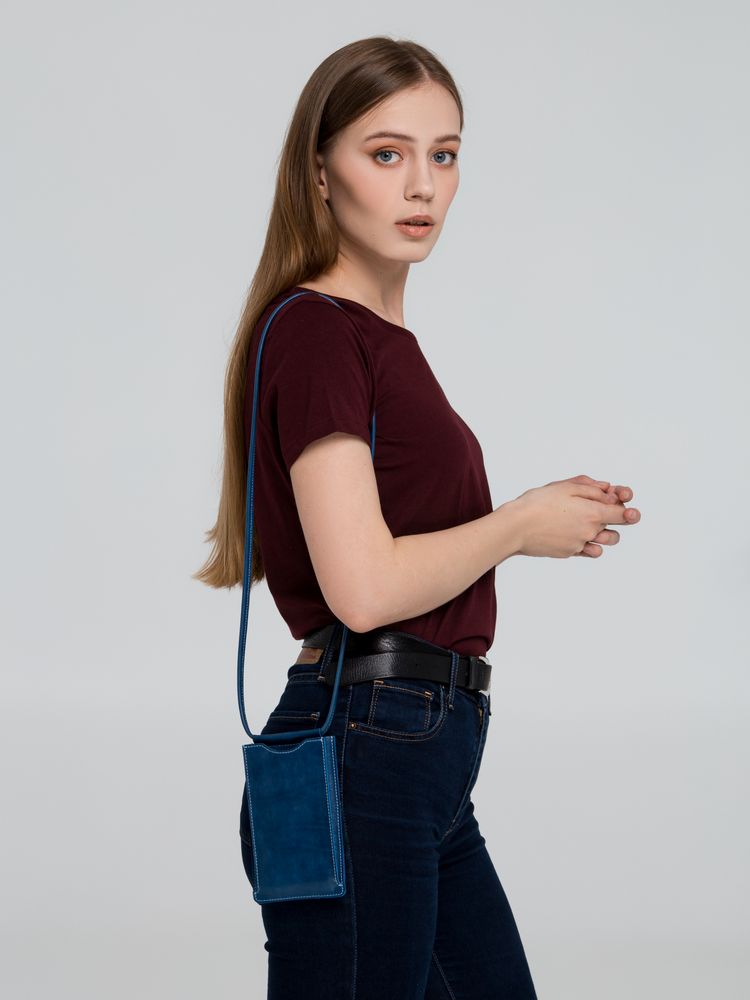 Сумочка для телефона Apache, синяя / Миниатюра WWW (1000)