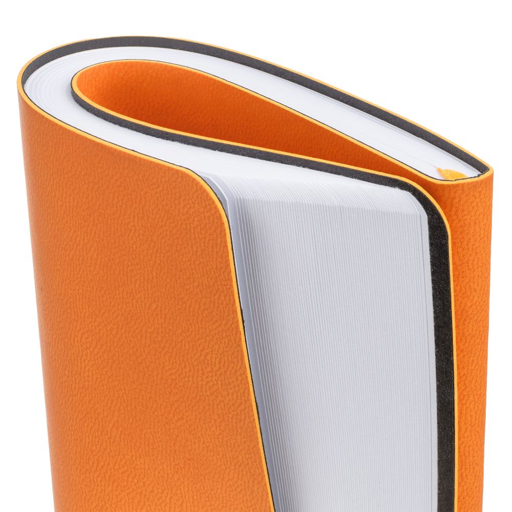 Блокнот Verso в клетку, оранжевый / Миниатюра WWW (1000)