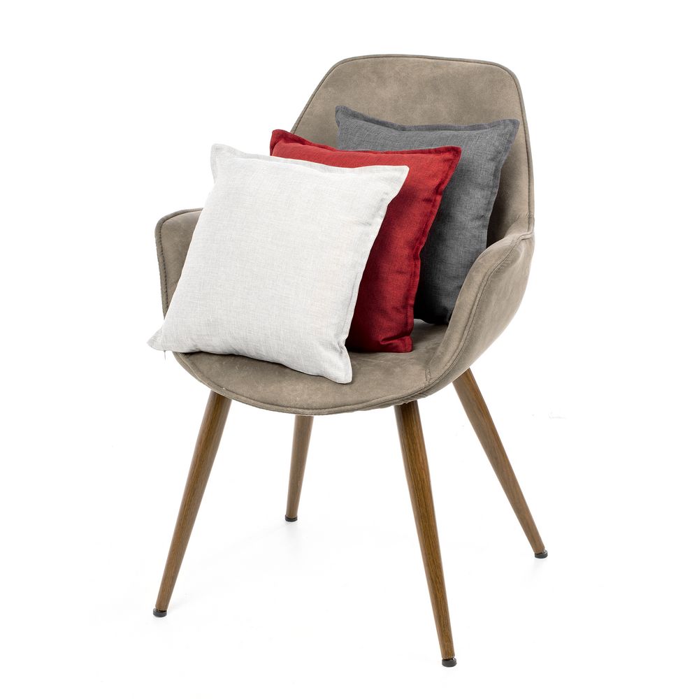 Подушка Settle In, серая / Миниатюра WWW (1000)