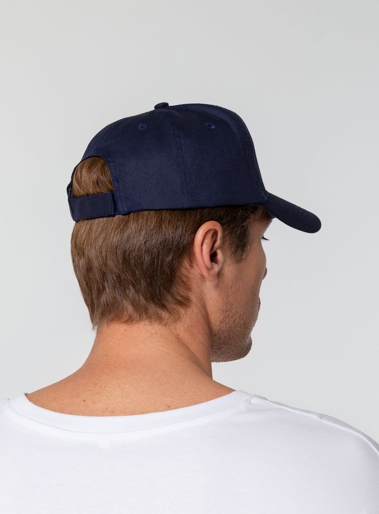 Бейсболка Promo, темно-синяя / Миниатюра WWW (1000)