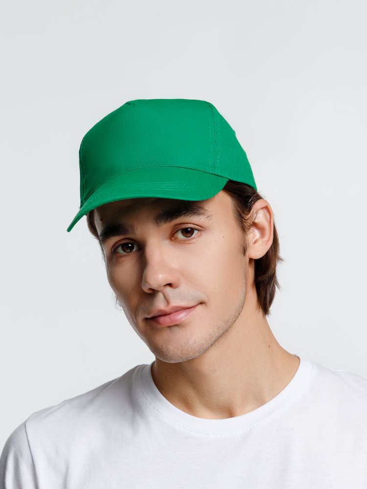Бейсболка Promo, зеленая / Миниатюра модельного (1000)