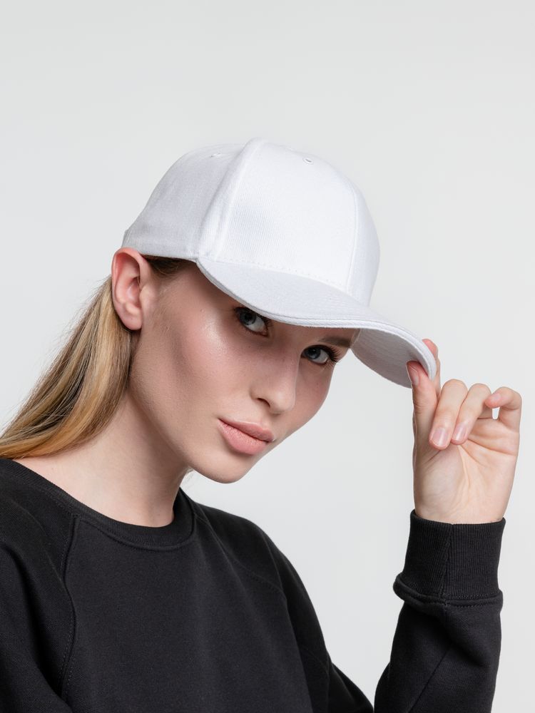 Бейсболка Generic, белая / Миниатюра WWW (1000)