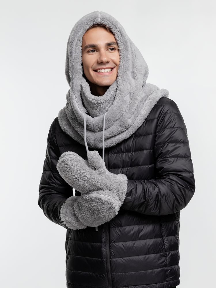 Варежки Flocky, серые / Миниатюра WWW (1000)