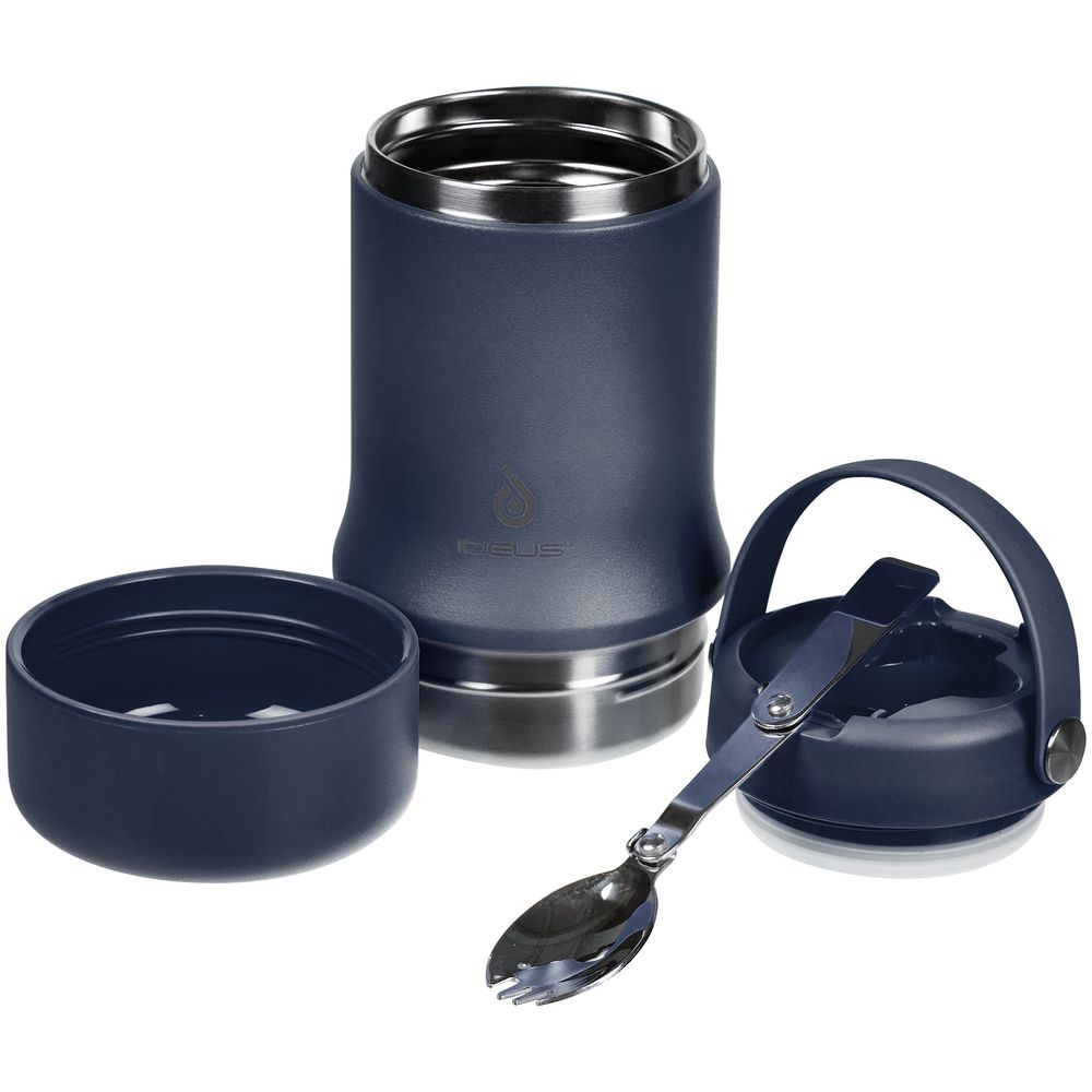 Термос для еды Tabenodo, темно-синий / Миниатюра WWW (1000)