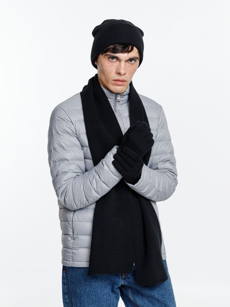 Шарф Urban Flow, черный / Миниатюра WWW (1000)