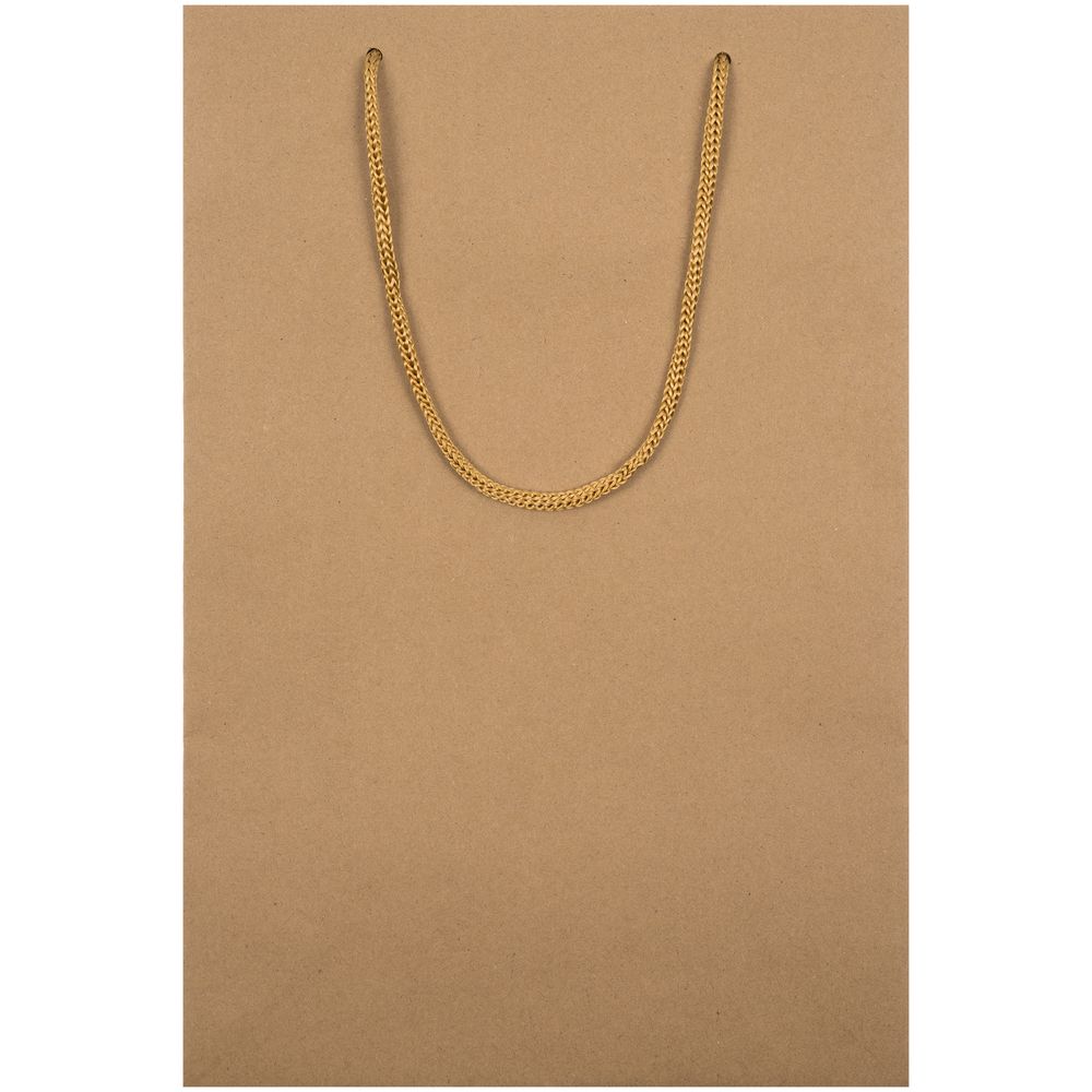 Пакет бумажный Plat M, крафт / Миниатюра WWW (1000)