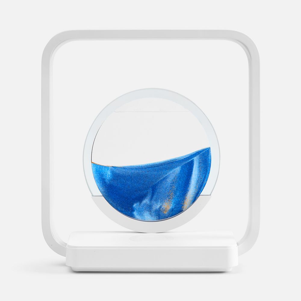 Интерьерный светильник с беспроводной зарядкой Sandflow, белый / Миниатюра WWW (1000)