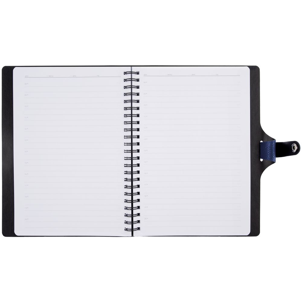 Ежедневник Strep Front, недатированный, темно-синий / Миниатюра WWW (1000)