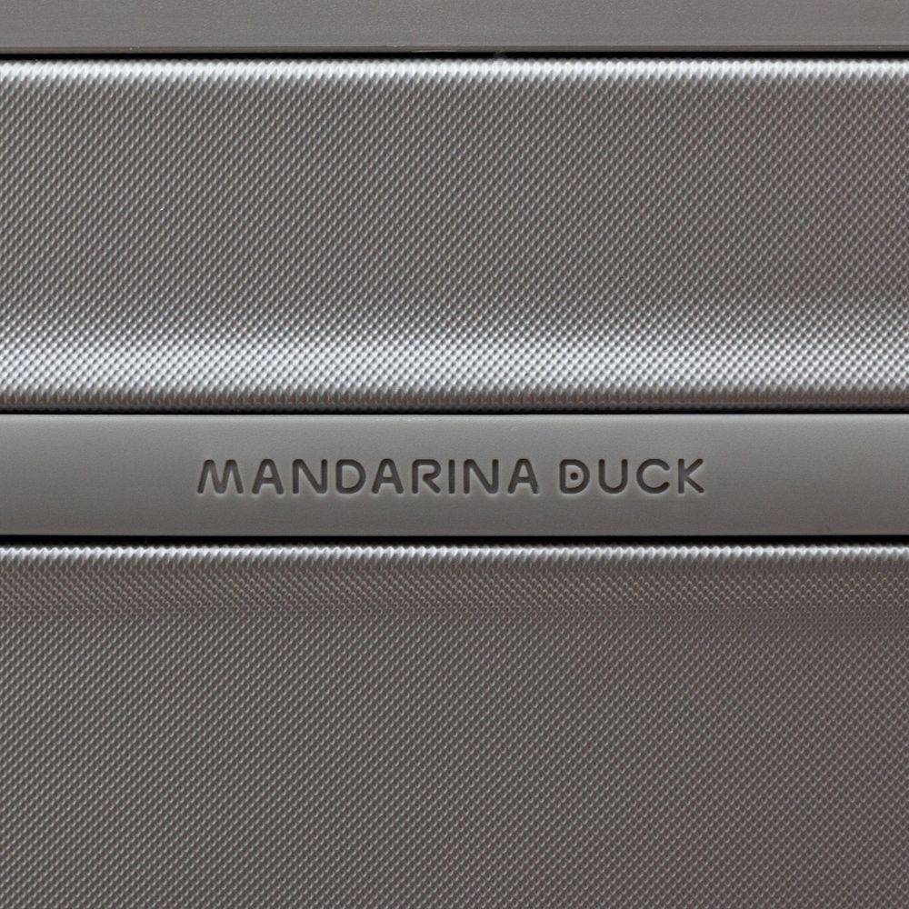 Чемодан Logoduck M, серебристый / Миниатюра WWW (1000)