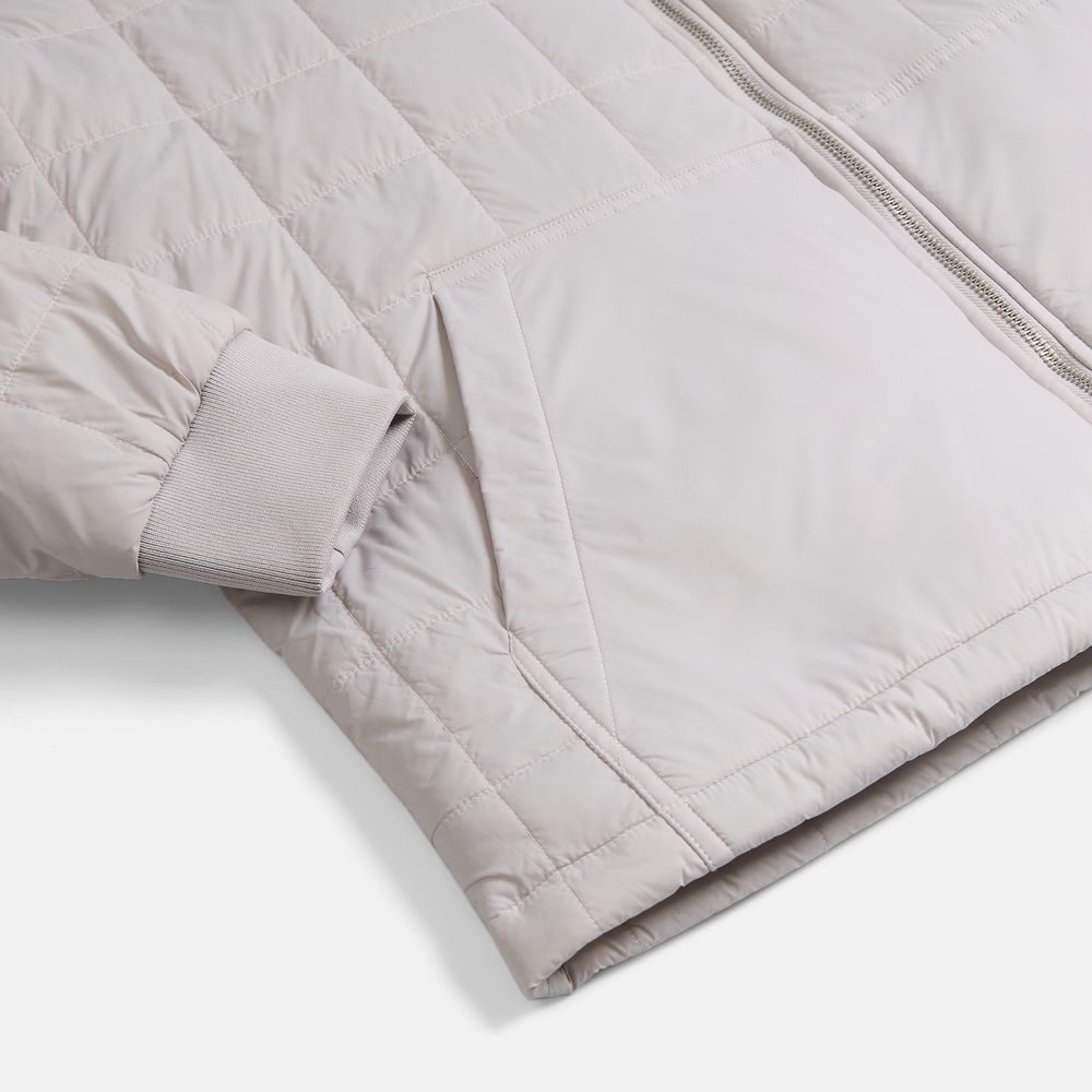 Куртка унисекс Warmbridge, светло-серая / Миниатюра WWW (1000)