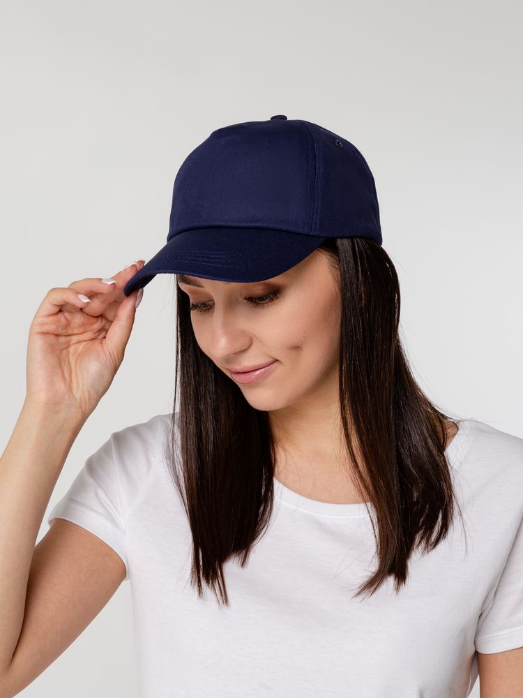 Бейсболка Unit Promo, темно-синяя / Миниатюра WWW (1000)