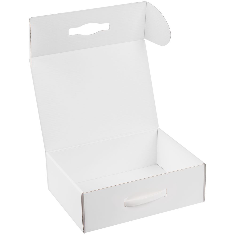 Коробка Matter Light, белая, с белой ручкой / Миниатюра WWW (1000)