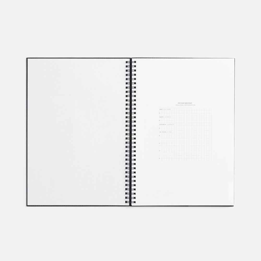 Ежедневник Notera Maxi, недатированный, красный / Миниатюра WWW (1000)