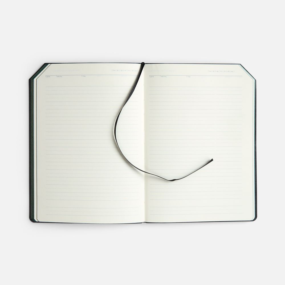 Ежедневник Espresso, недатированный, зеленый / Миниатюра WWW (1000)