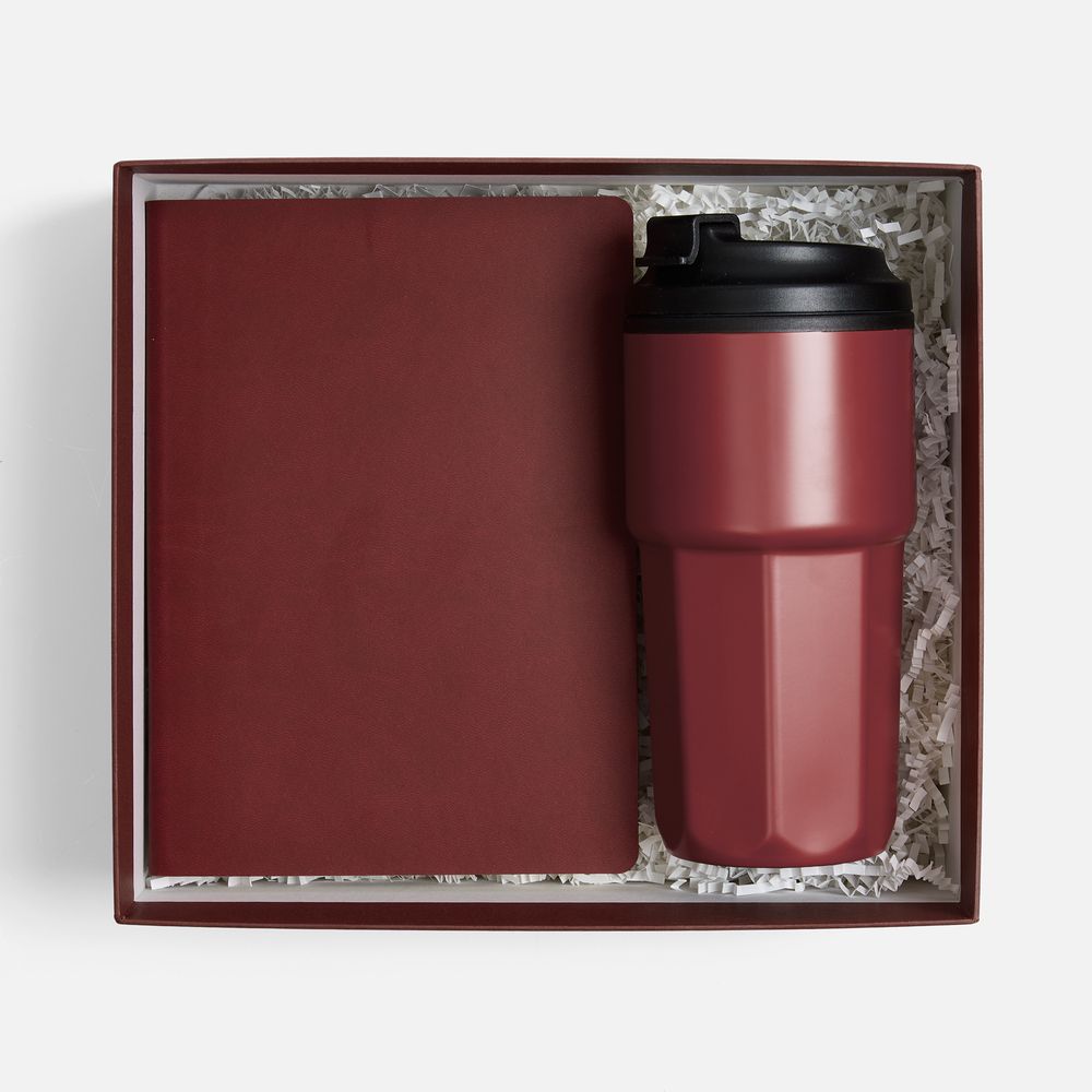 Коробка Recollection, бордовая / Миниатюра WWW (1000)