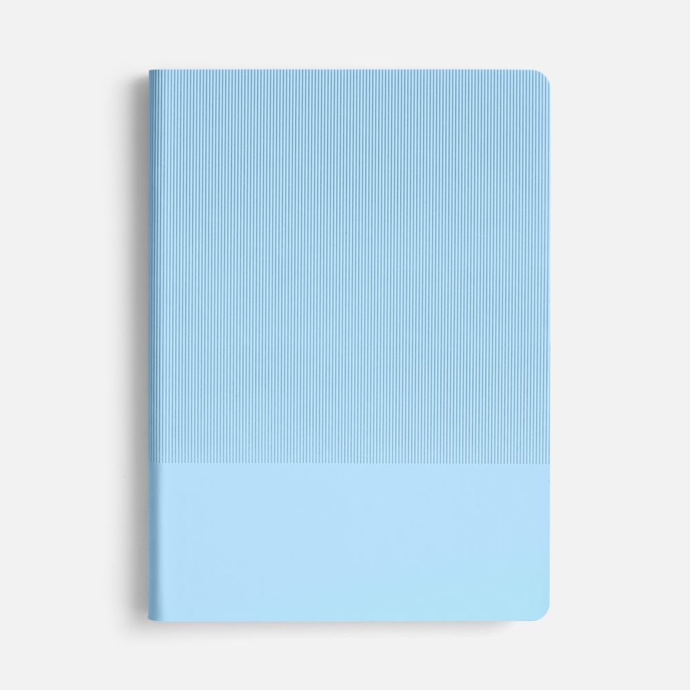 Ежедневник Vale New, недатированный, голубой / Миниатюра WWW (1000)