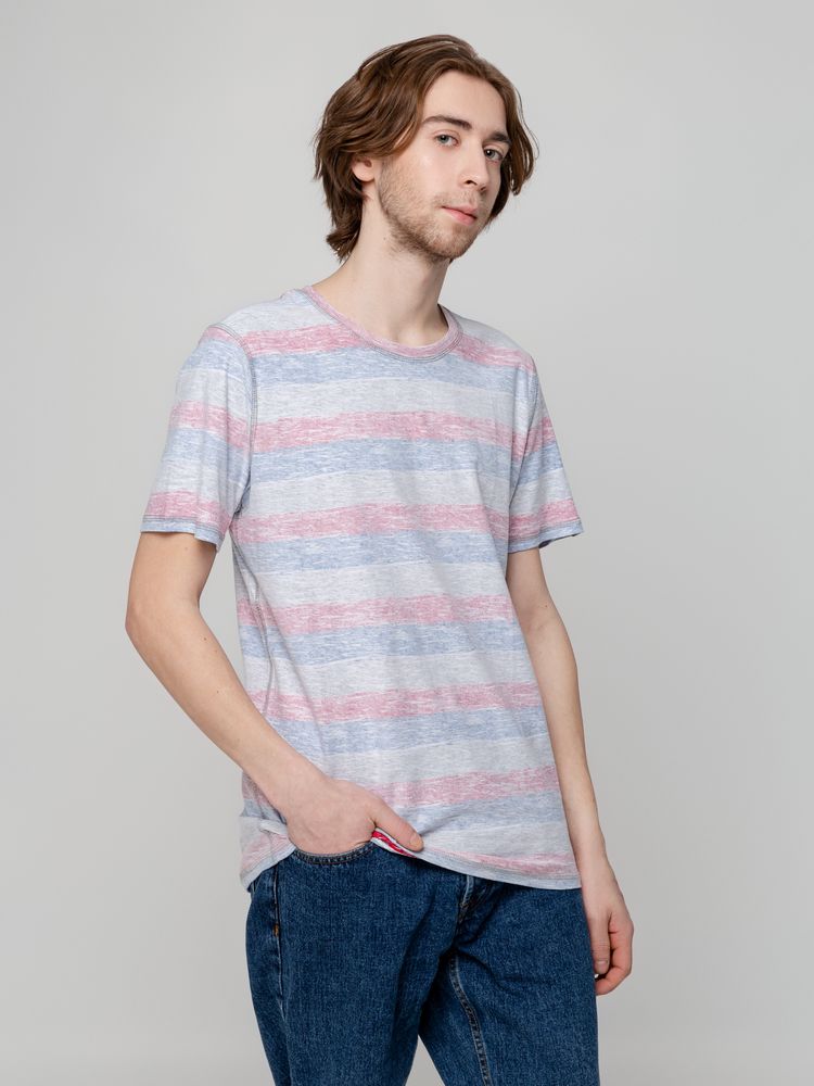 Футболка мужская Rayet двусторонняя, красная с синим / Миниатюра WWW (1000)