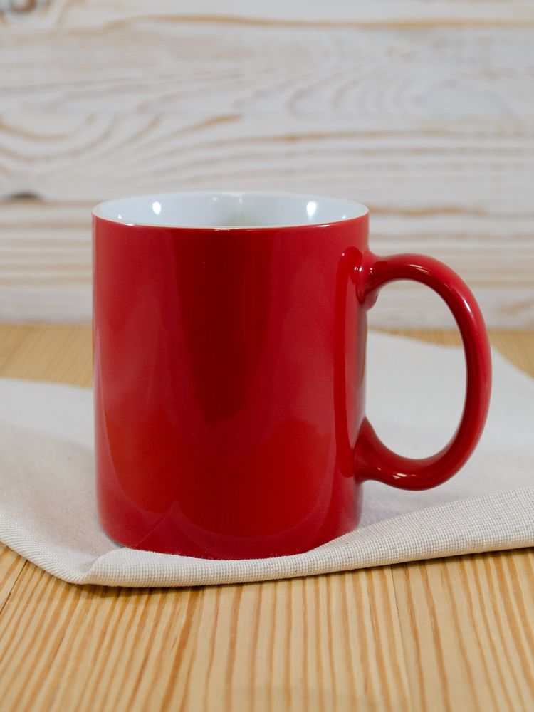 Кружка Promo, красная / Миниатюра WWW (1000)