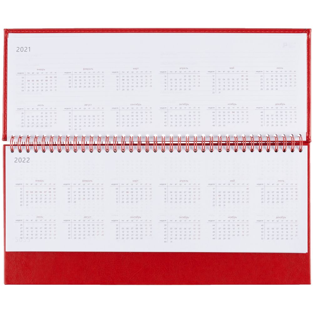 Планинг Nebraska, недатированный, красный / Миниатюра WWW (1000)