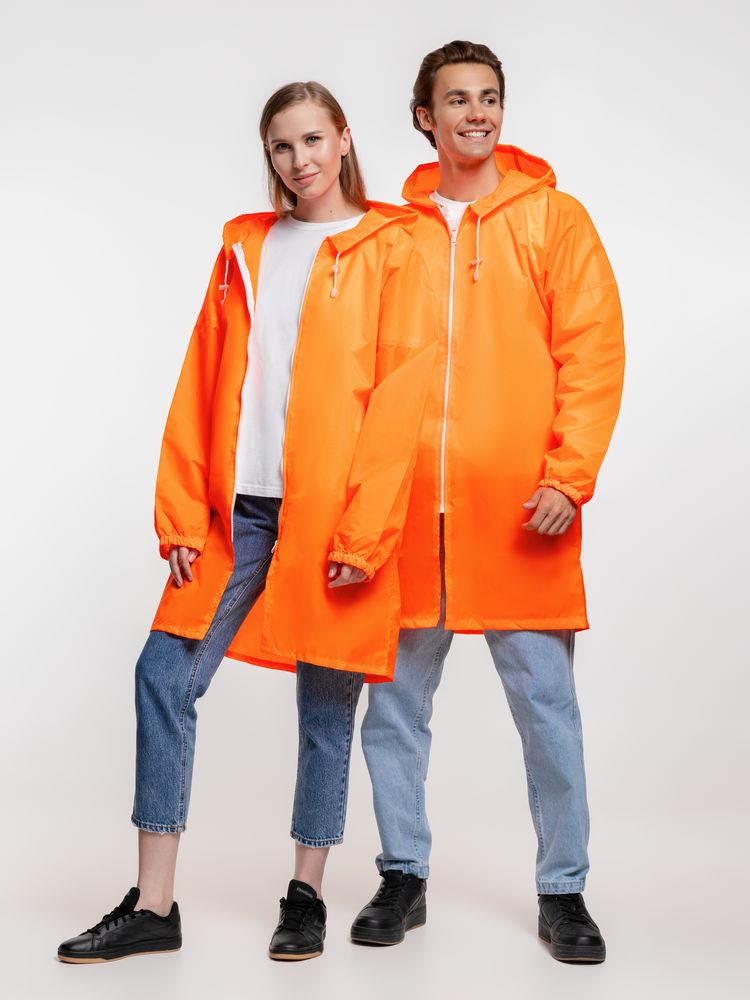 Дождевик Rainman Zip, оранжевый неон / Миниатюра WWW (1000)