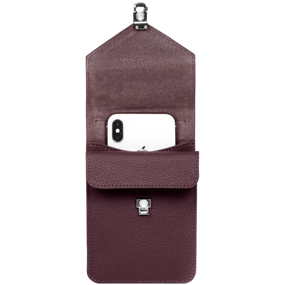 Сумка через плечо Segreto, бордовая / Миниатюра WWW (1000)