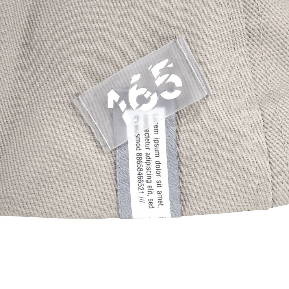 Лейбл из ПВХ Dzeta, S, прозрачный / Миниатюра WWW (1000)