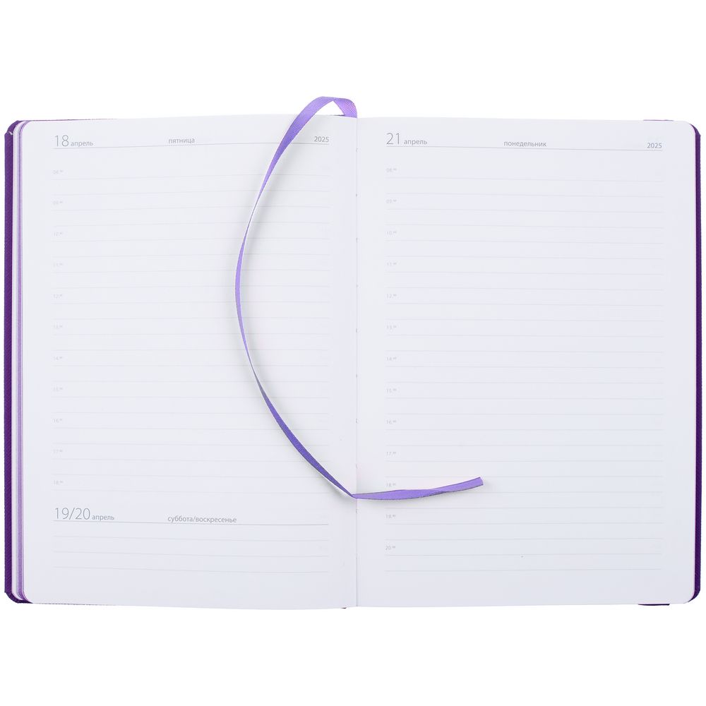 Ежедневник Must, датированный, фиолетовый / Миниатюра WWW (1000)