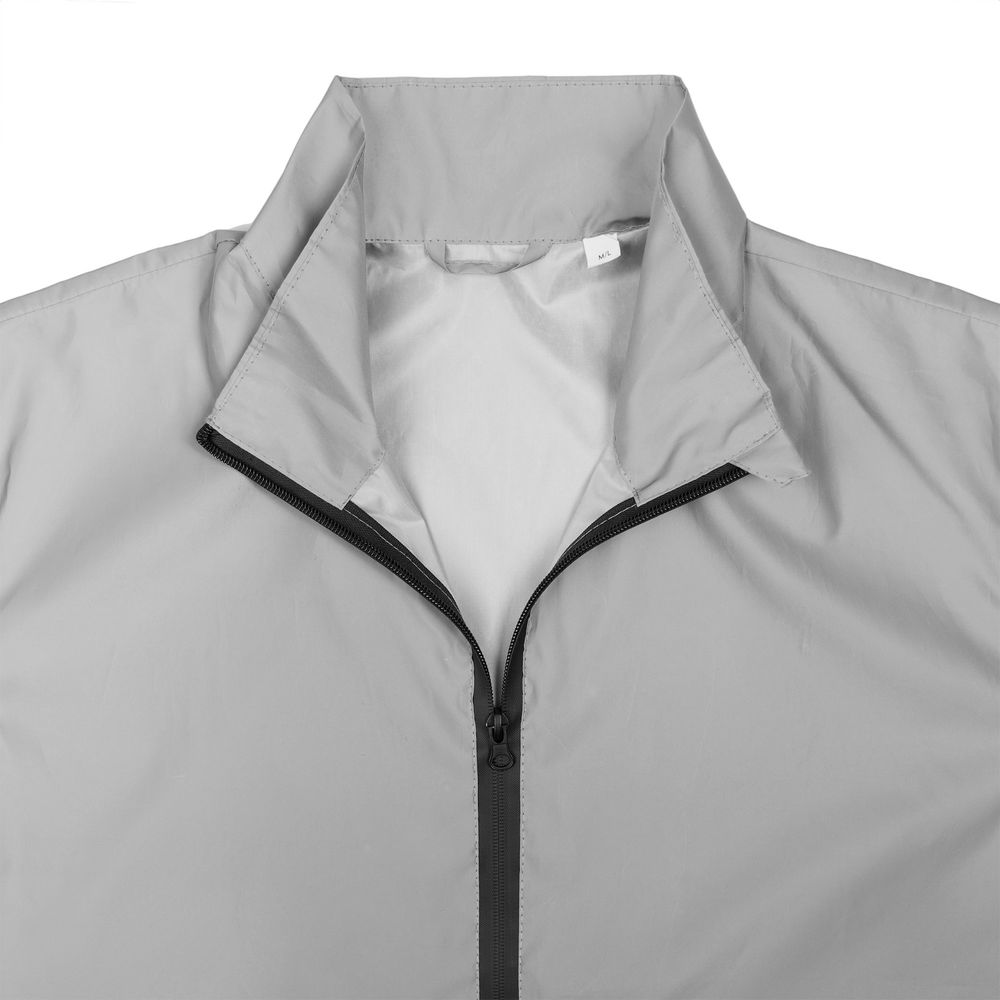 Ветровка Manifest из светоотражающей ткани, серая / Миниатюра WWW (1000)