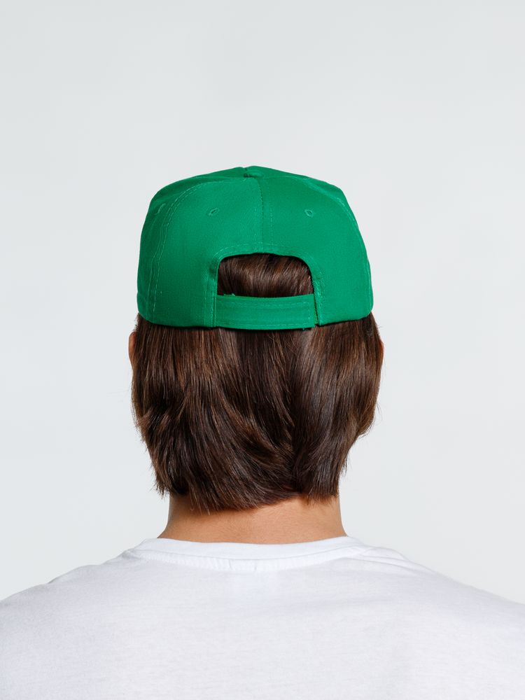 Бейсболка Promo, зеленая / Миниатюра модельного (1000)