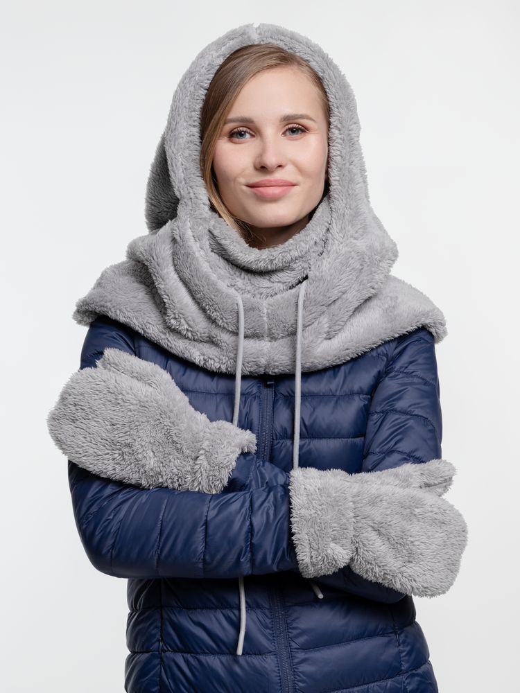 Варежки Flocky, серые / Миниатюра WWW (1000)