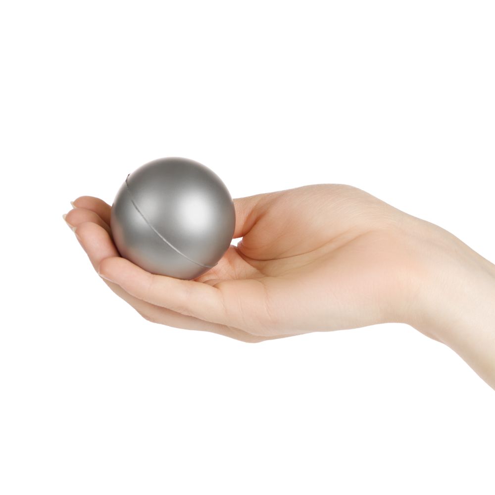 Антистресс Mash, серебристый ver.2 / Миниатюра WWW (1000)