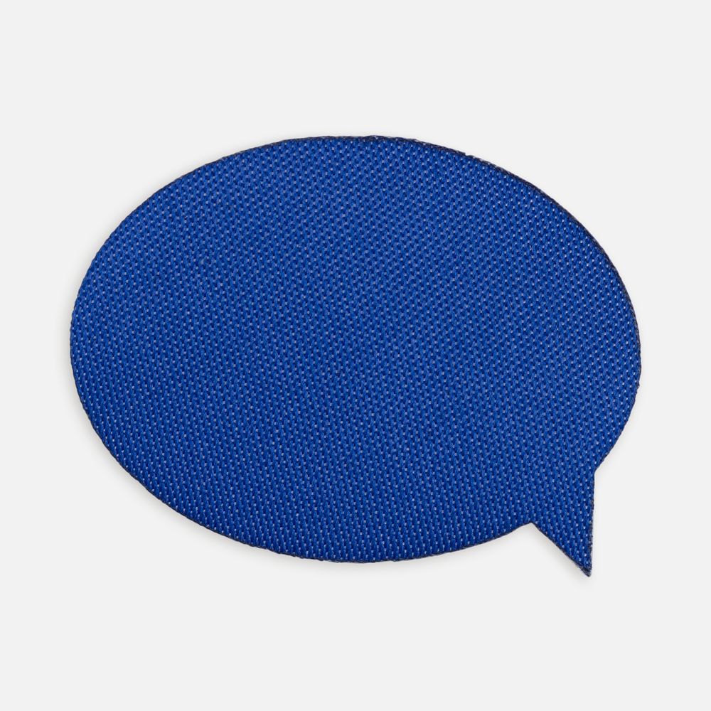 Наклейка тканевая Lunga Bubble, M, синяя / Миниатюра WWW (1000)