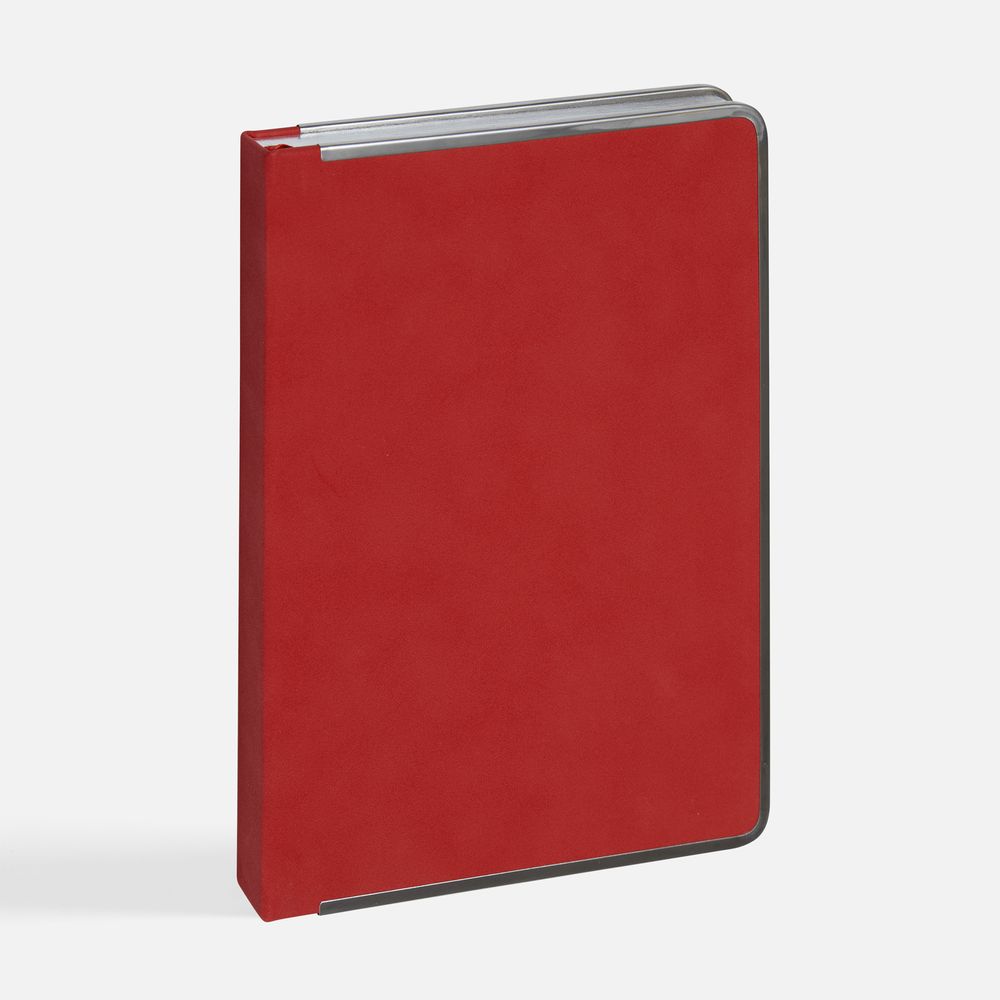 Ежедневник Metal Frame на заказ, датированный, красный / Миниатюра WWW (1000)