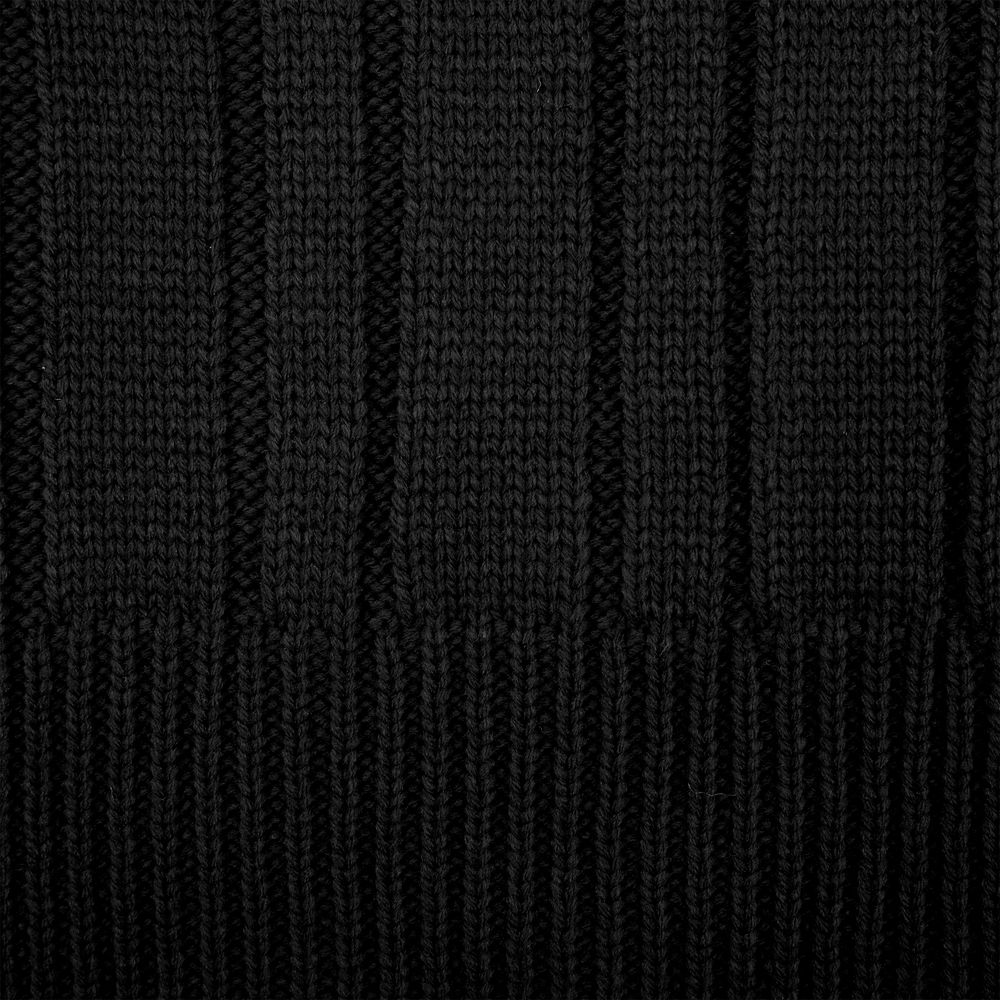 Шарф Knit Beat, черный / Миниатюра WWW (1000)