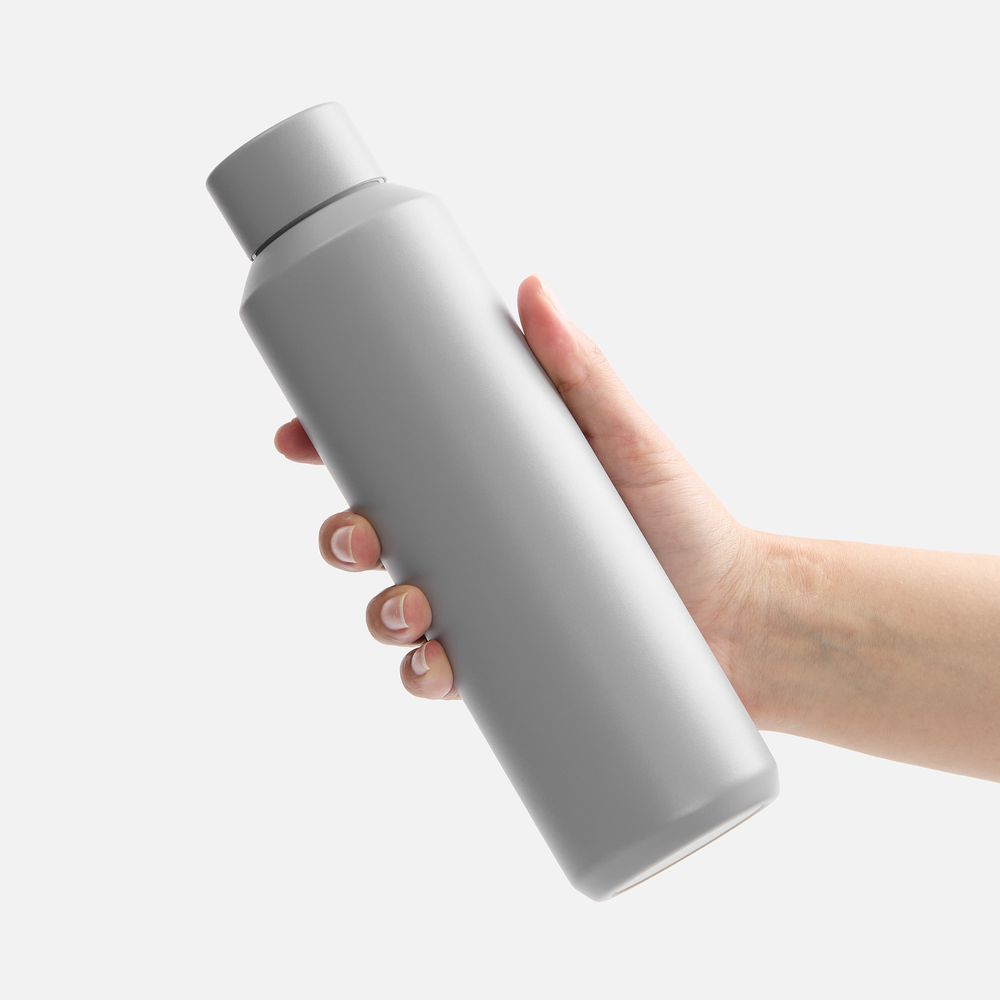 Термобутылка Tampa, серая / Миниатюра WWW (1000)