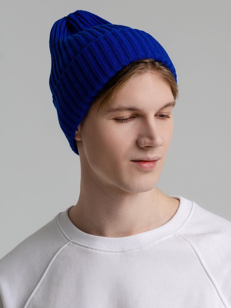 Шапка Yong, синяя / Миниатюра WWW (1000)