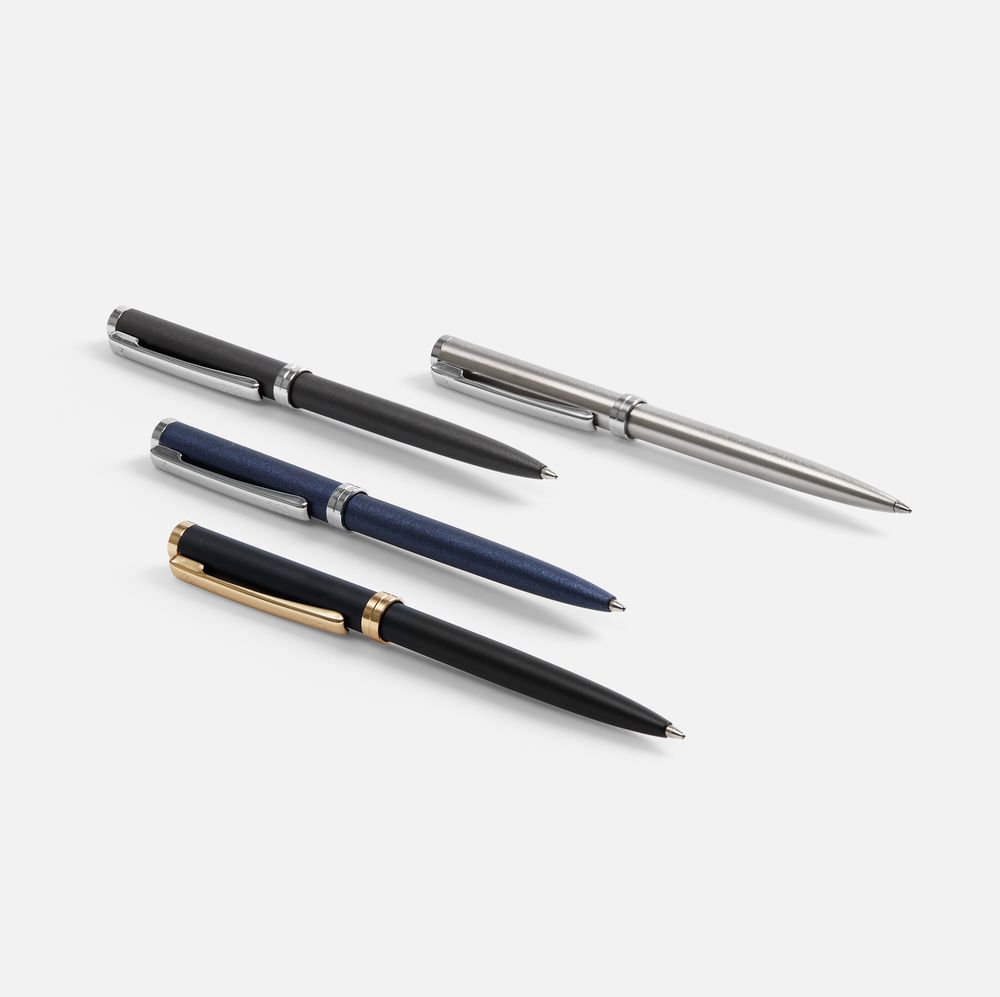 Ручка шариковая Delgado, синяя / Миниатюра WWW (1000)