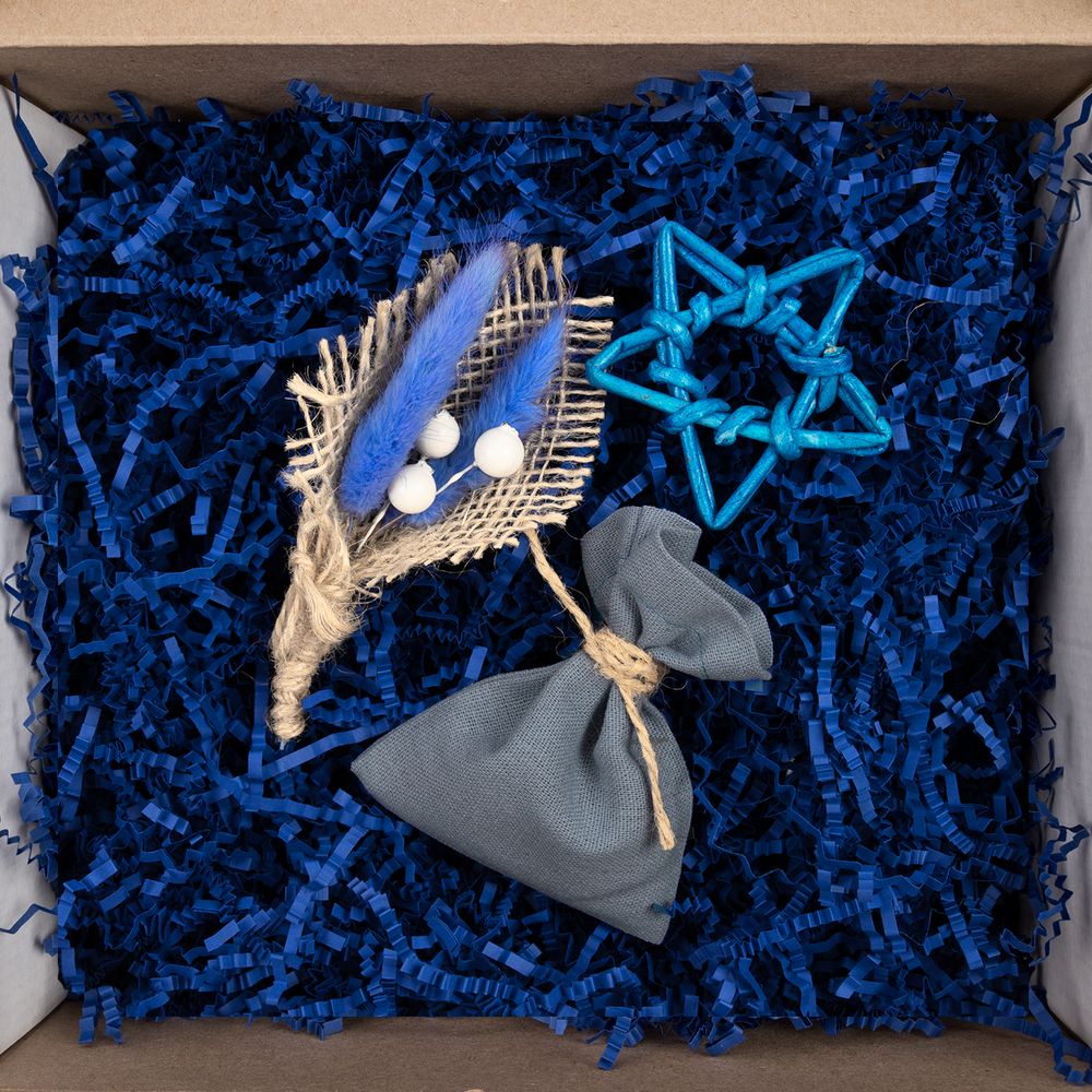 Бумажный наполнитель Chip, синий / Миниатюра WWW (1000)