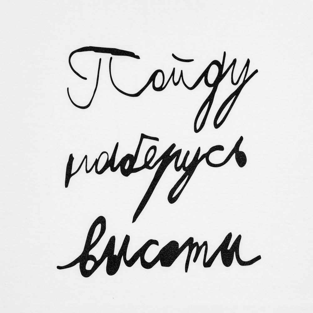 Футболка мужская приталенная «Пойду наберусь высоты», белая / Миниатюра WWW (1000)