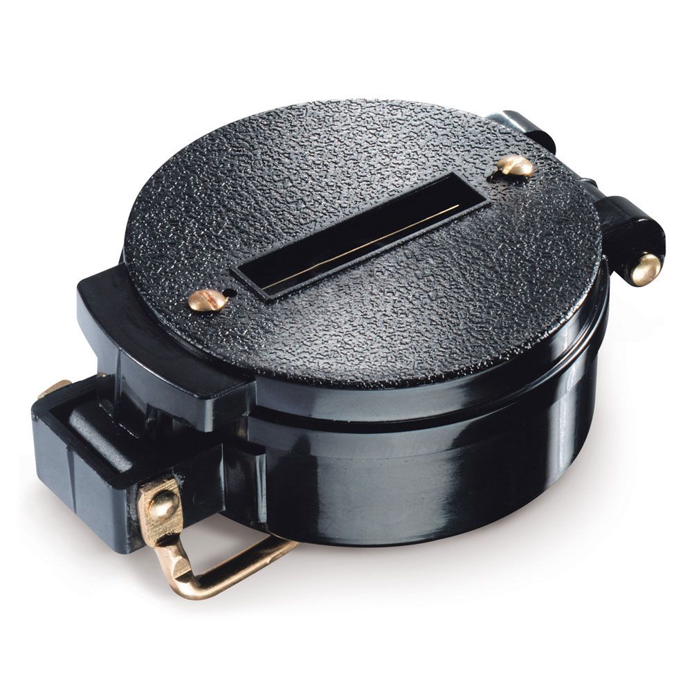 Туристический компас Azimuth, черный с золотой каймой / Миниатюра WWW (1000)