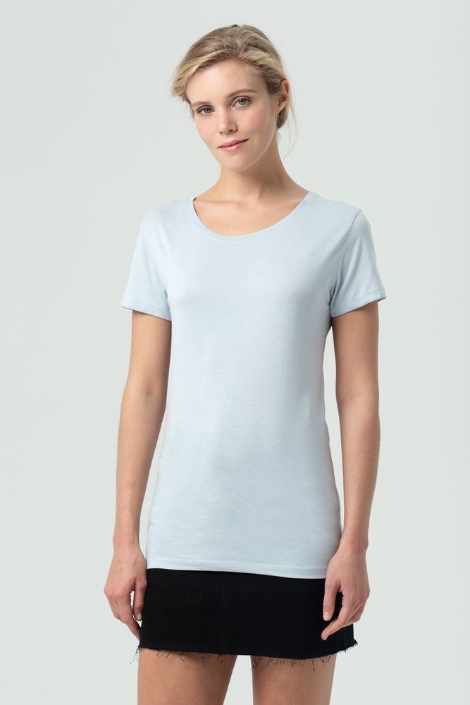 Футболка женская Martin Women, голубая / Миниатюра WWW (1000)