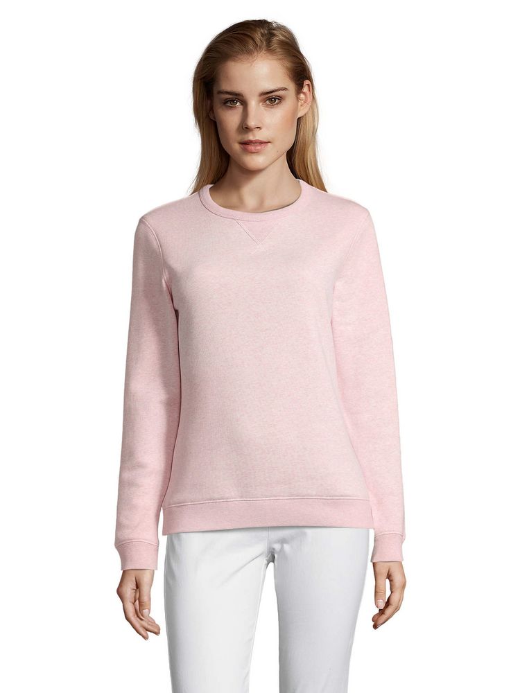 Толстовка женская Sully Women, розовый меланж / Миниатюра WWW (1000)
