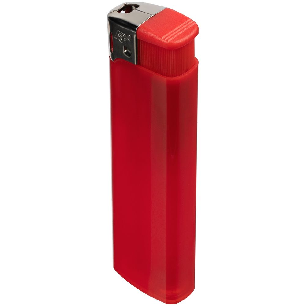 Зажигалка пьезо Flameclub, многоразовая, красная / Миниатюра WWW (1000)