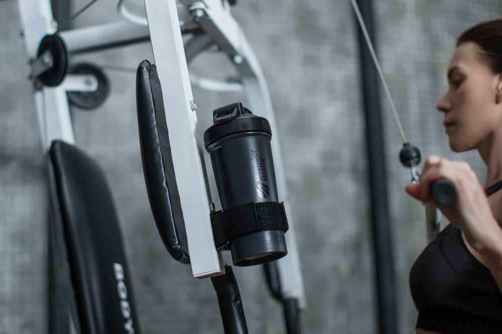 Магнитный держатель для спортивных шейкеров Magneto, синий / Миниатюра WWW (1000)